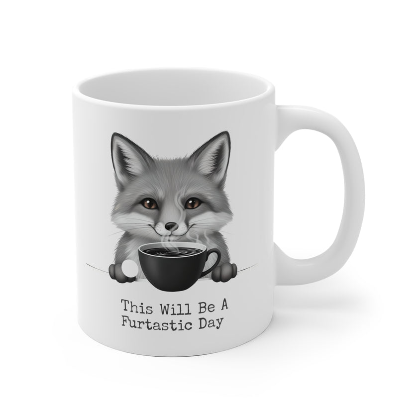 Fox Ceramic Mug for Happy Mornings 