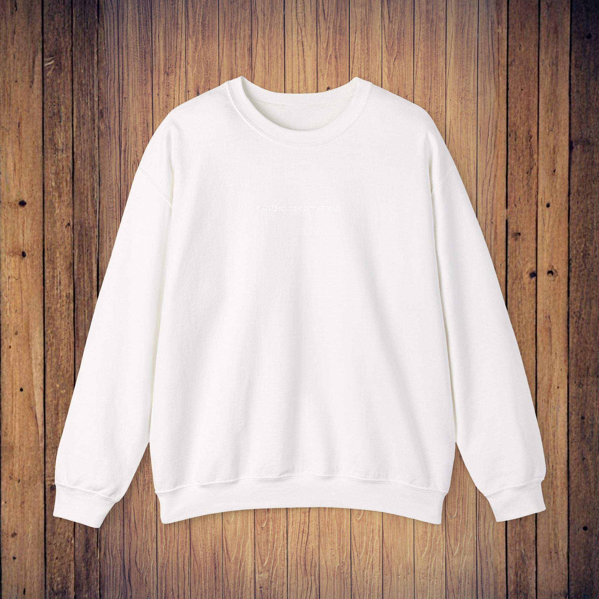 Sport Lover Sweatshirt 'cardio committed', gift for friends and family or just for you