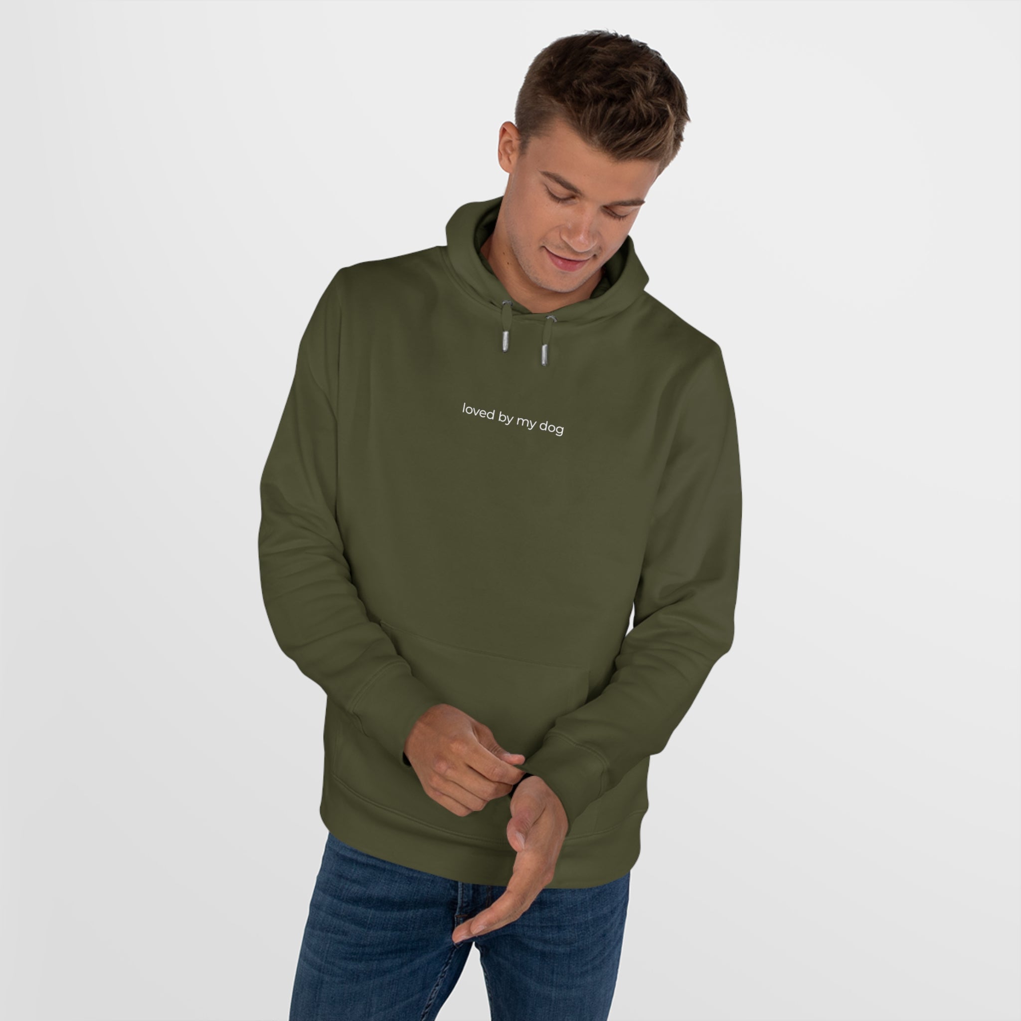 Loved by my dog. Hoodie