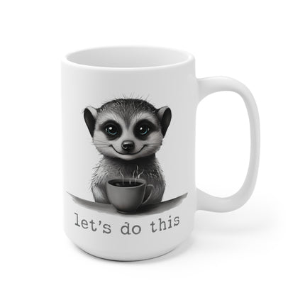 Merecat Ceramic Mug for Happy Mornings 