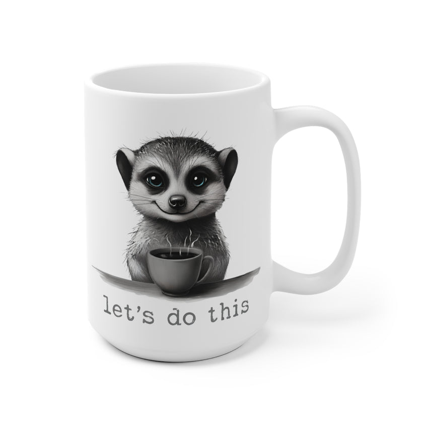 Merecat Ceramic Mug for Happy Mornings 