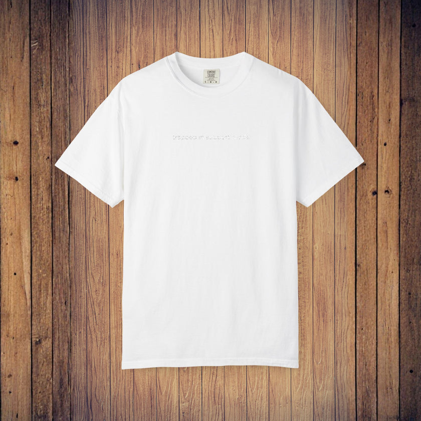 Gameday Supporting Grand/Parents 'trapped in support mode' High Quality Relax Fit Embroidered T Shirt