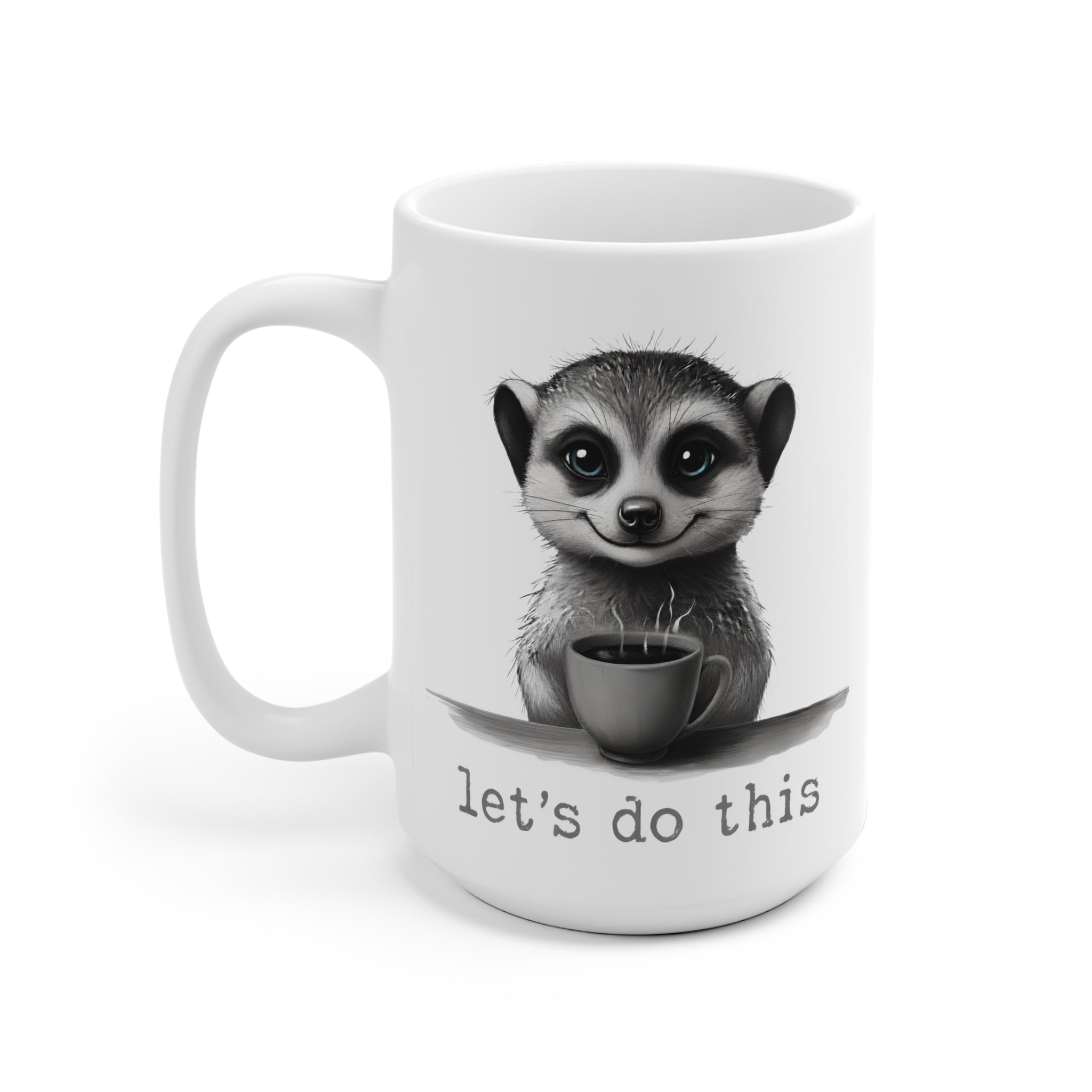 Merecat Ceramic Mug for Happy Mornings 