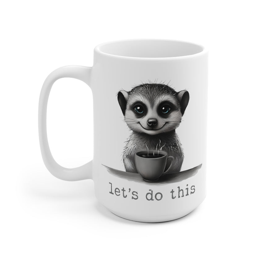 Merecat Ceramic Mug for Happy Mornings 