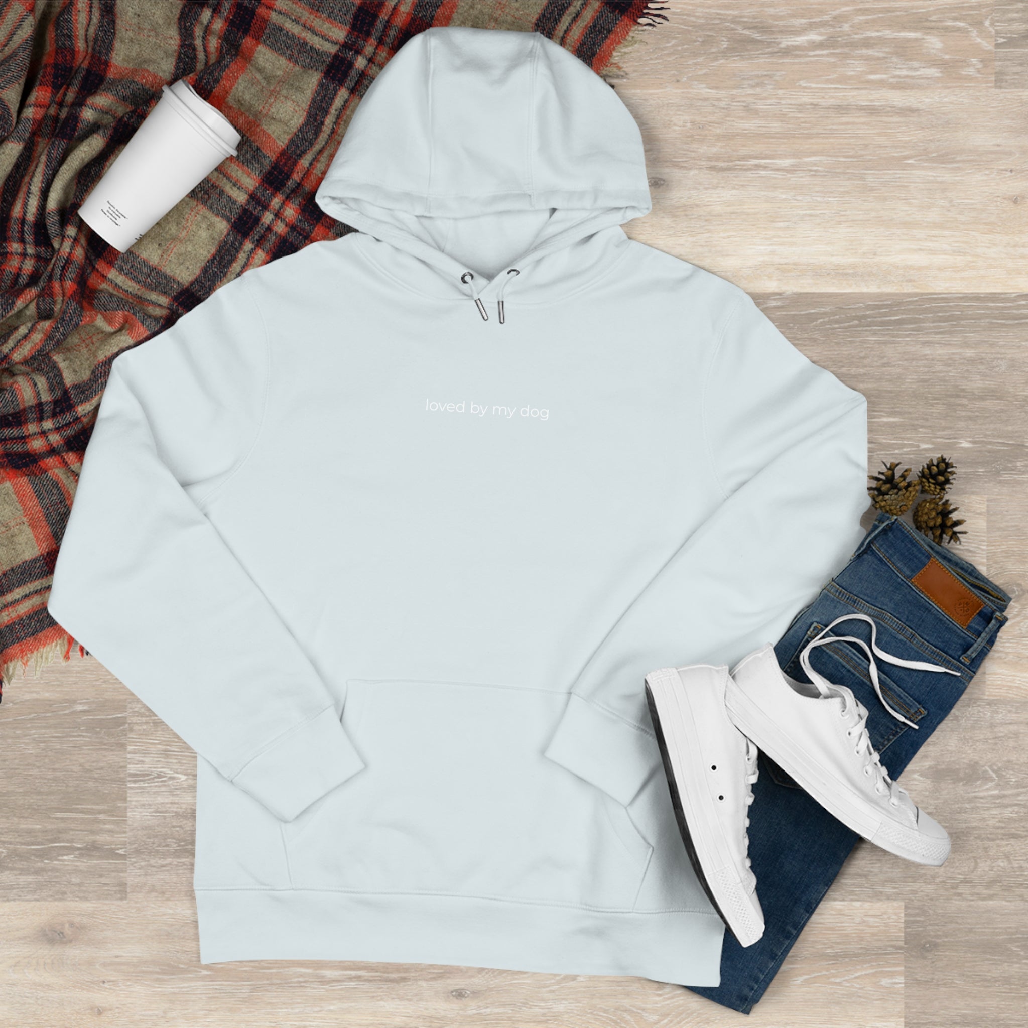 Loved by my dog. Hoodie