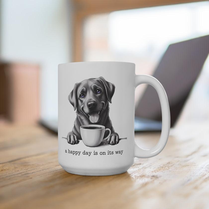 A Happy Day Is On The Way. Mug