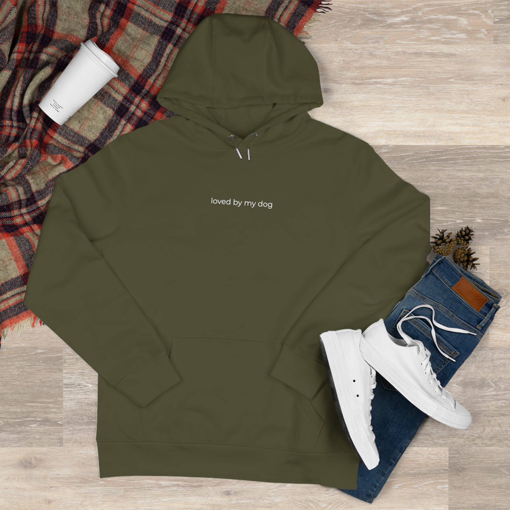 Loved by my dog. Hoodie