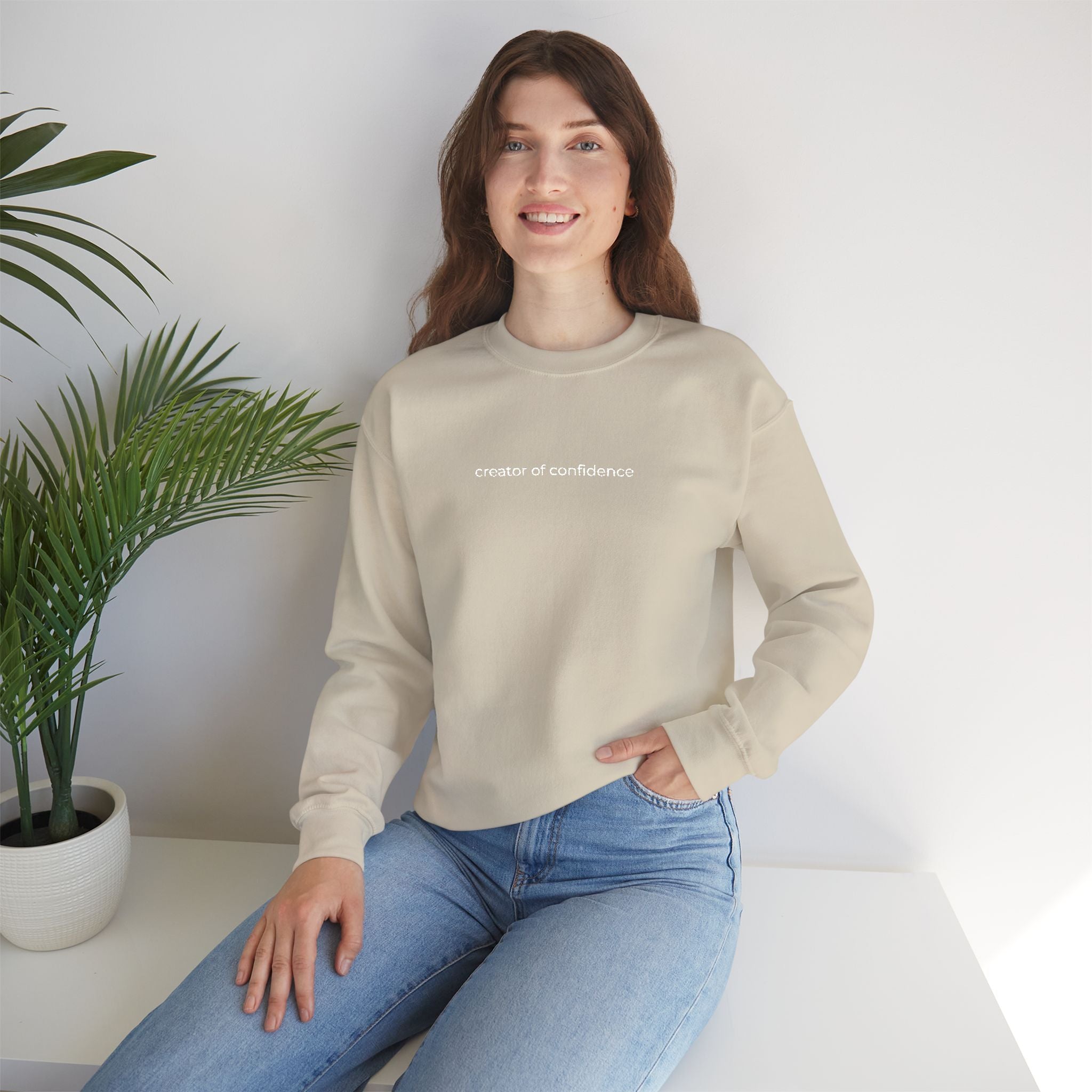 Salon Superstars Embroidered Sweatshirt 'creator of confidence' Funny Appreciation Gift