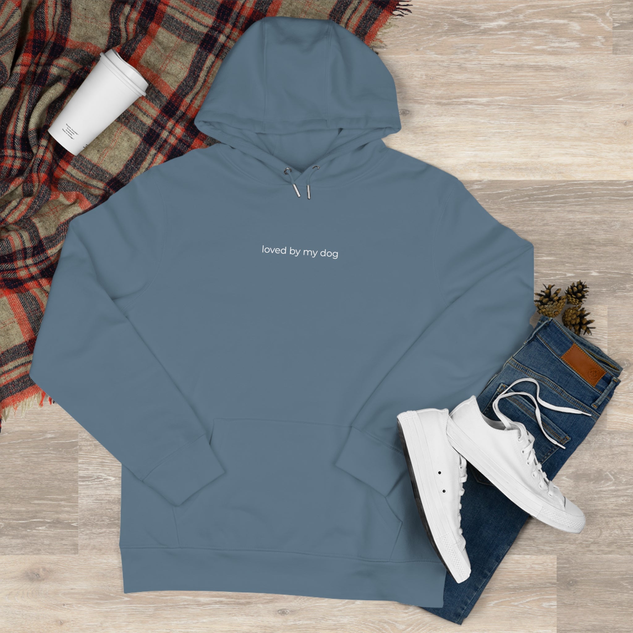 Loved by my dog. Hoodie