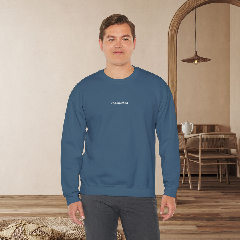 Care Givers Embroidery Sweatshirt 'underrested' Appreciation Gift for Nurses & Doctors
