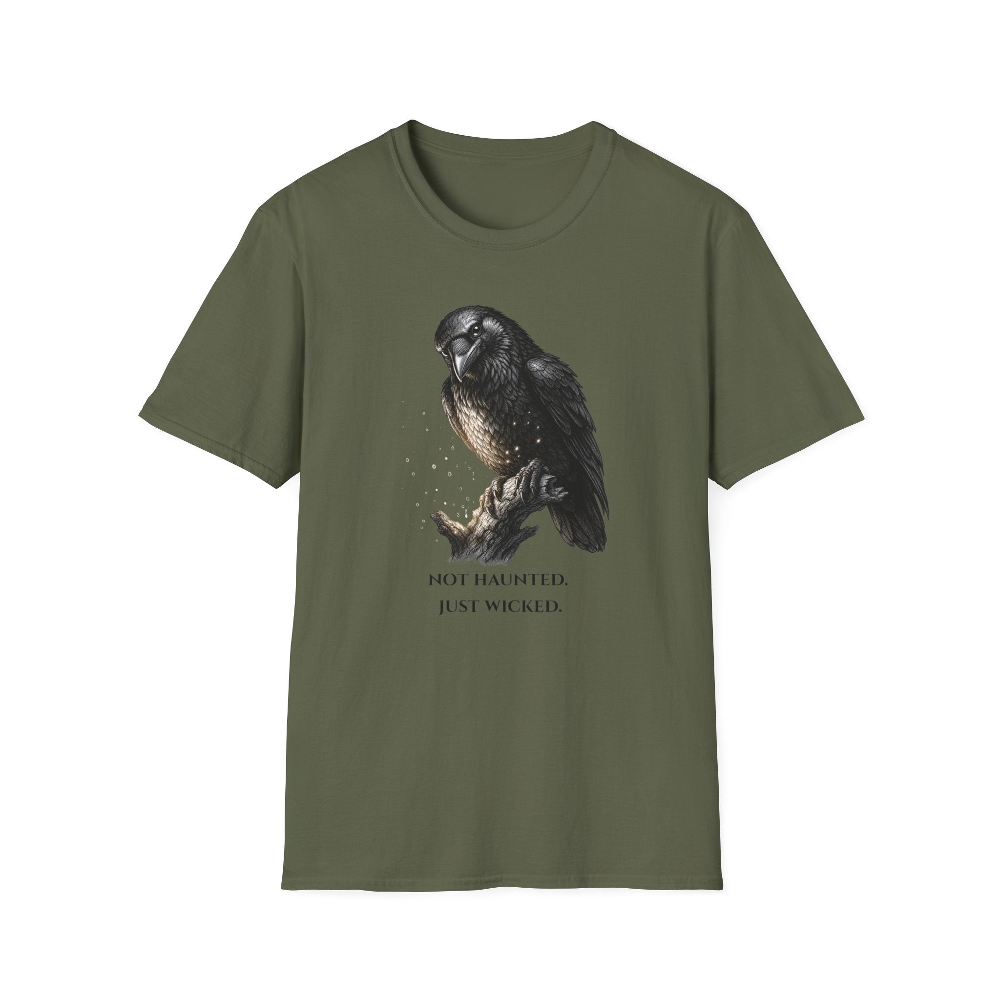 not haunted, just wicked t-shirt
