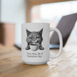 Cat Ceramic Mug for Happy Mornings 