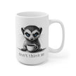 Merecat Ceramic Mug - Funny Animal Coffee Cup for Zen Time, Tea Lover Gift, Cute Animal Drinkware, Happy Gift for Animal Lovers, Unique
