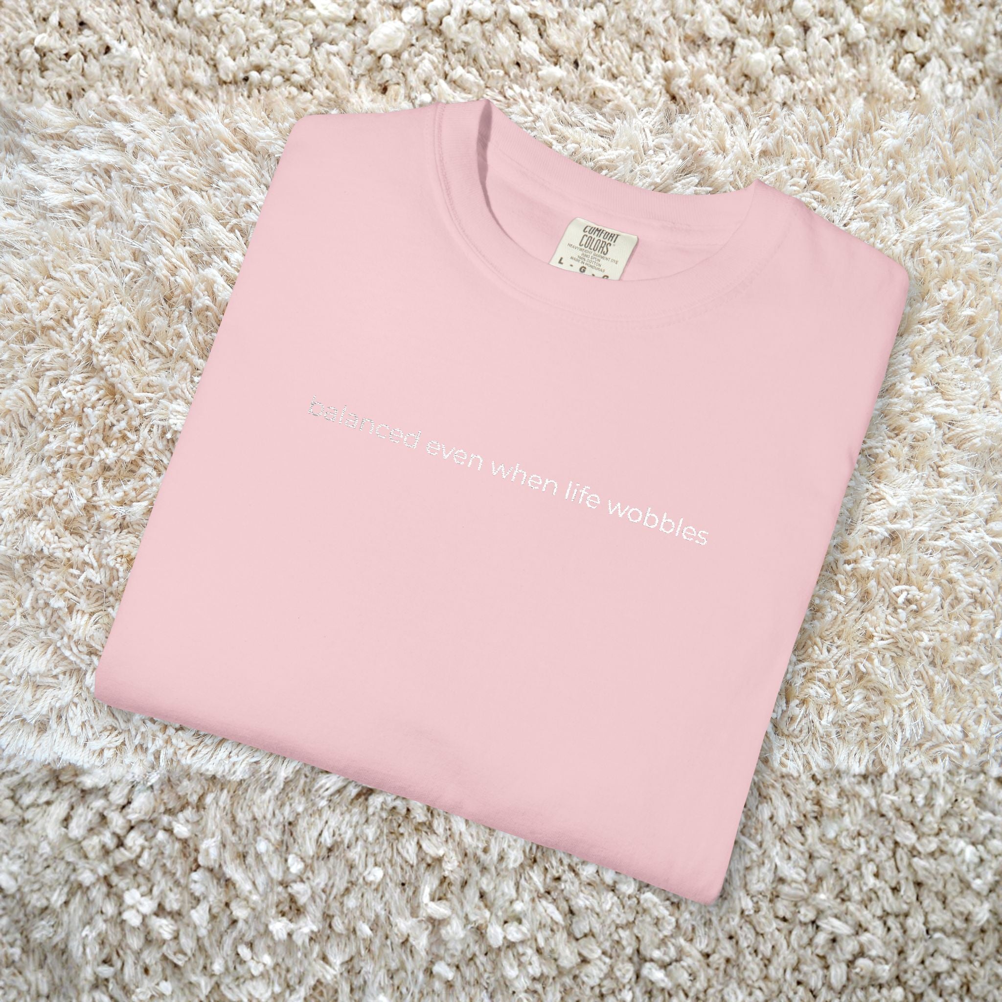 Balanced even when life wobbles. T-Shirt