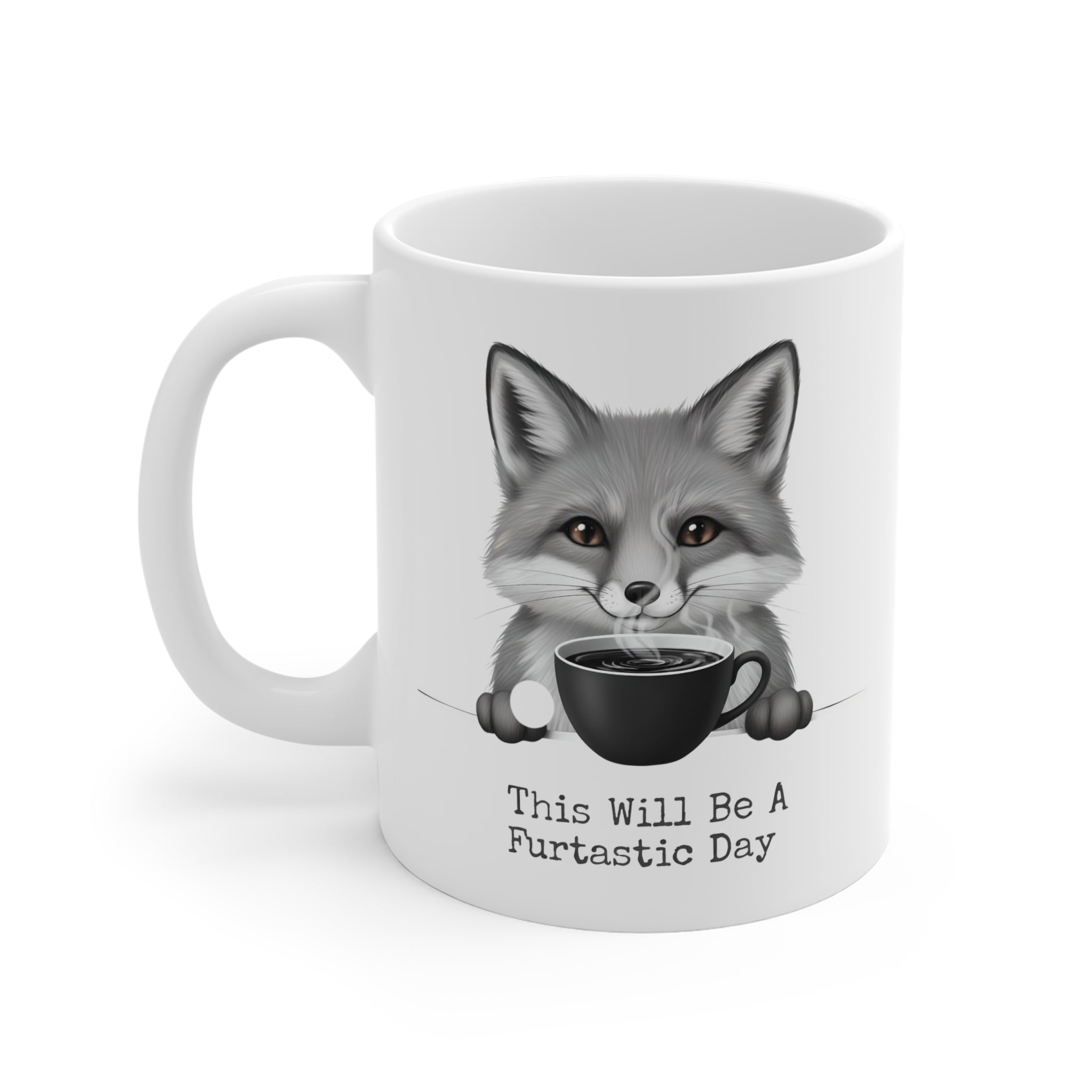 Fox Ceramic Mug for Happy Mornings 