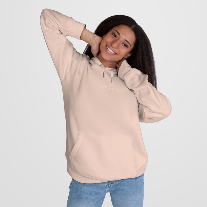 Loved by my dog. Hoodie