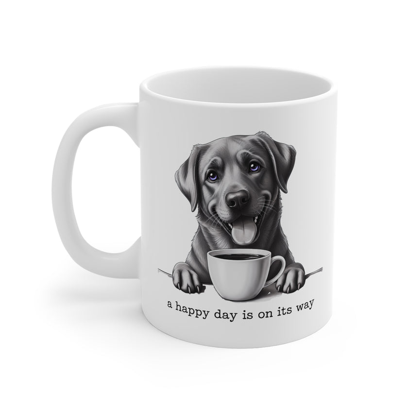 A Happy Day Is On The Way. Mug