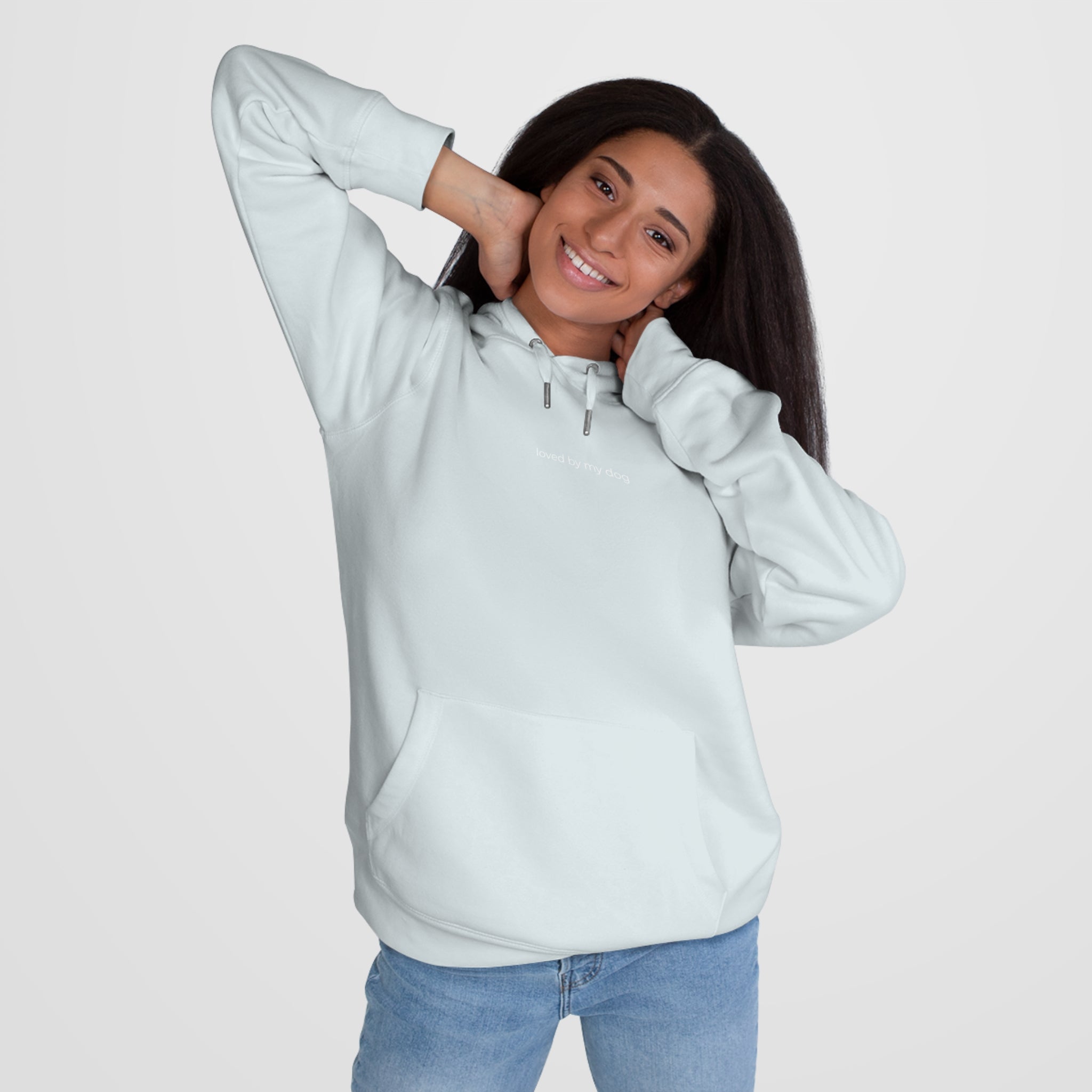 Loved by my dog. Hoodie