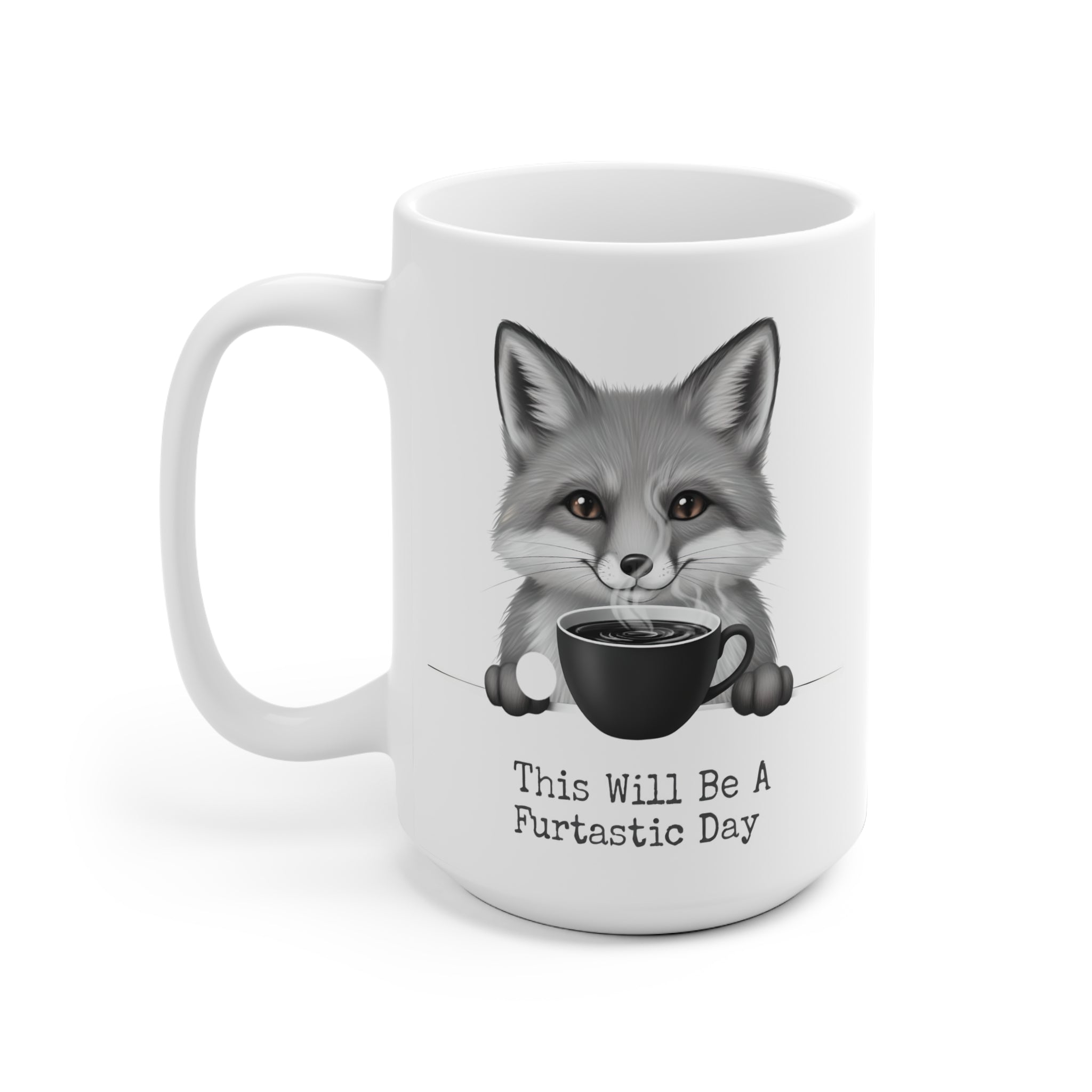 Fox Ceramic Mug for Happy Mornings 