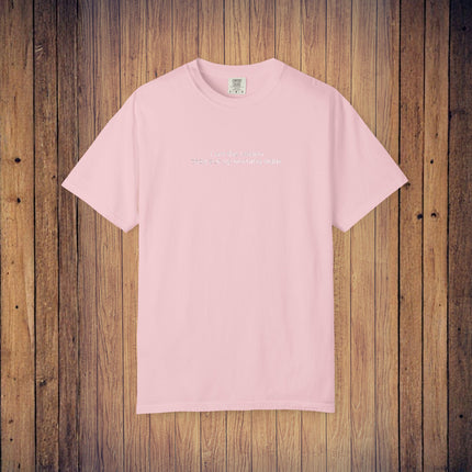 Ski Fanatic Embroidery T Shirt 'the reason they put up warning signs' for Yourself Friends or Family