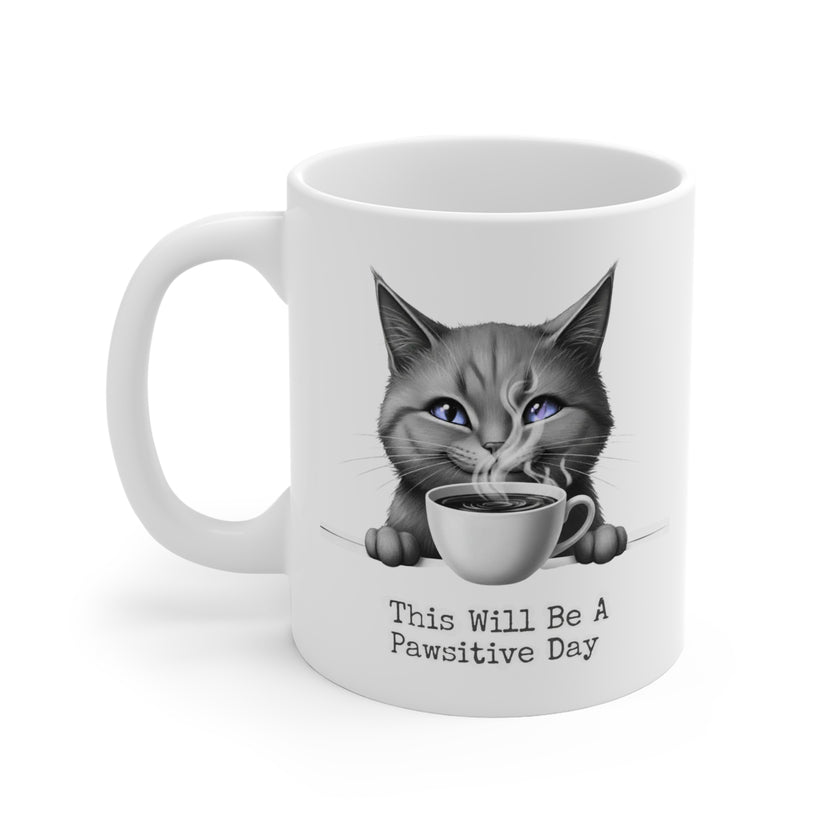 Cat Ceramic Mug for Happy Mornings 
