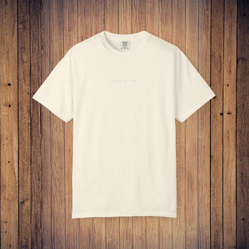 Funny Embroidered T Shirt with 'overcaffeinated' Quote - Gift for Hardworking Friends and Family