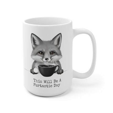 Fox Ceramic Mug for Happy Mornings 