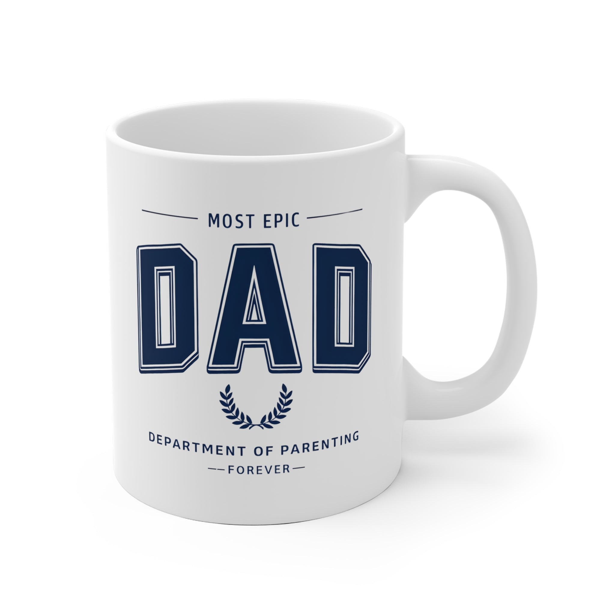 Most Epic Dad Ceramic Mug, Gift for Father, Birthday Mug, Coffee Lover's Cup, Family Keepsake