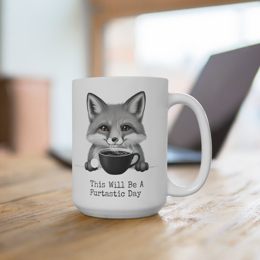 Fox Ceramic Mug for Happy Mornings 