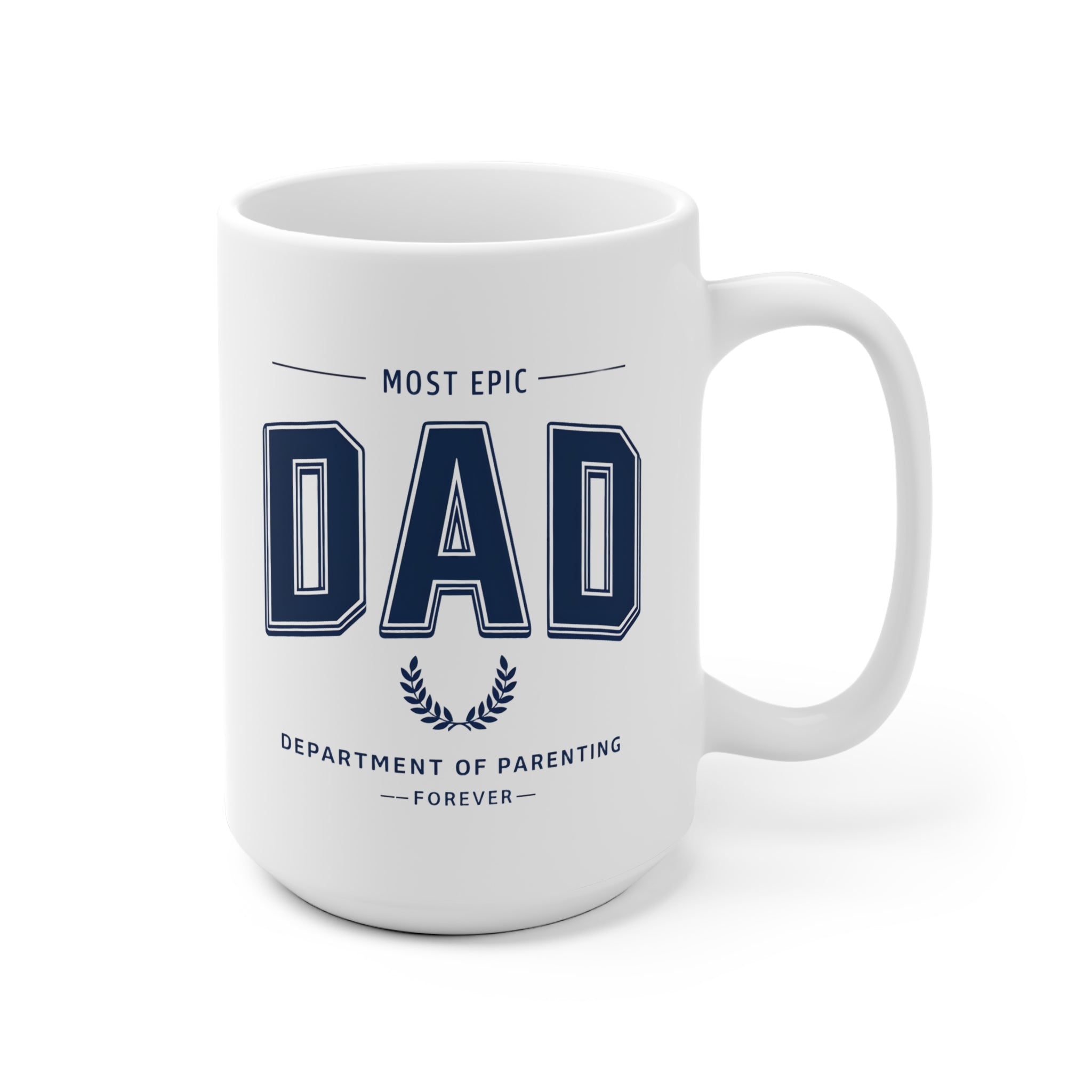Most Epic Dad Ceramic Mug, Gift for Father, Birthday Mug, Coffee Lover's Cup, Family Keepsake