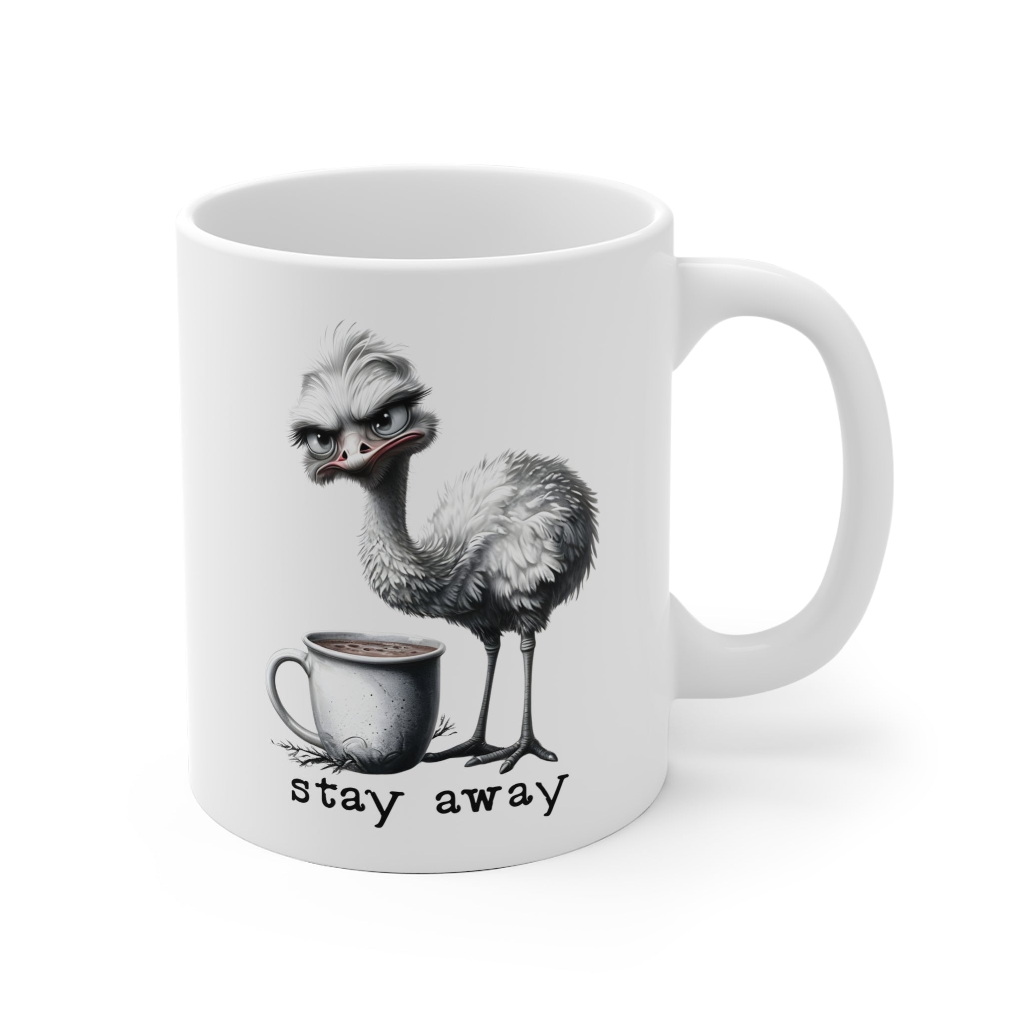 Stay away. Mug