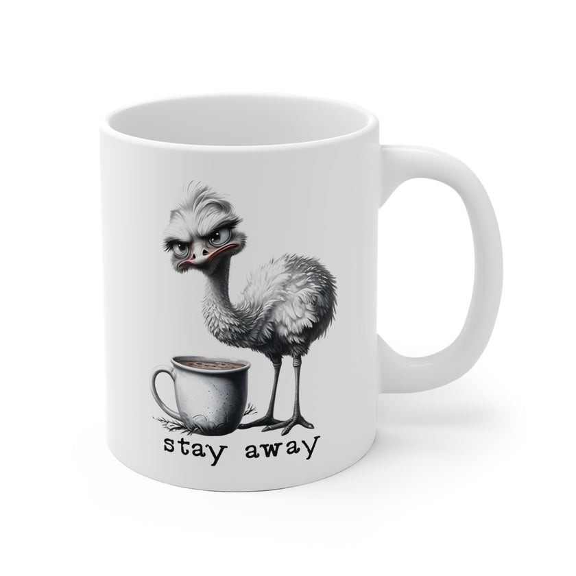 Stay away. Mug