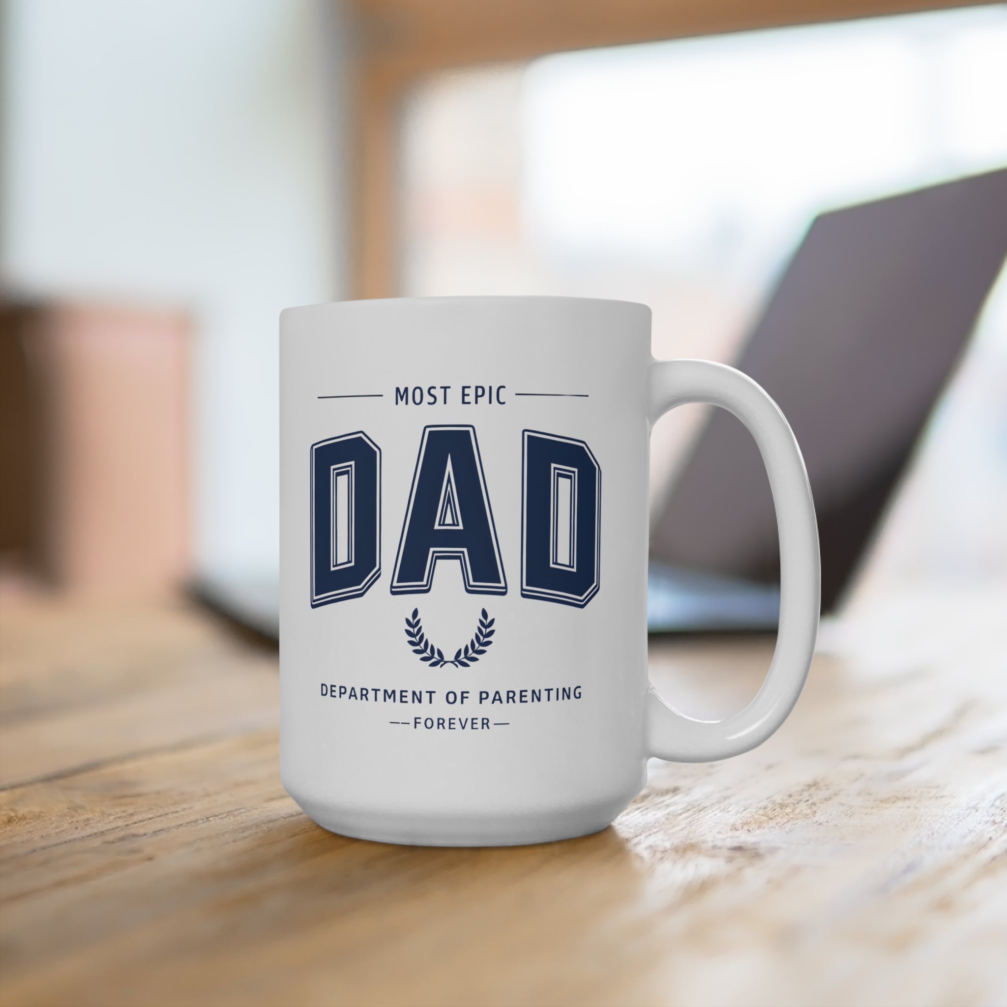 Most Epic Dad Ceramic Mug, Gift for Father, Birthday Mug, Coffee Lover's Cup, Family Keepsake
