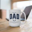 Most Epic Dad Ceramic Mug, Gift for Father, Birthday Mug, Coffee Lover's Cup, Family Keepsake
