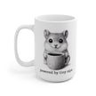 Powered by tiny sips. Mug