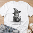 brewing and casting spells T-shirt in white by Moody Crew