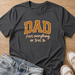 DAD fixes everything, or tries to, T-shirt in dark heather by Moody Crew