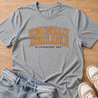 emotionally available by appointment only T-shirt in sport grey by Moody Crew