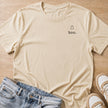 boo ghost T-shirt in natural by Moody Crew