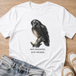 not haunted, just wicked T-shirt in white by Moody Crew